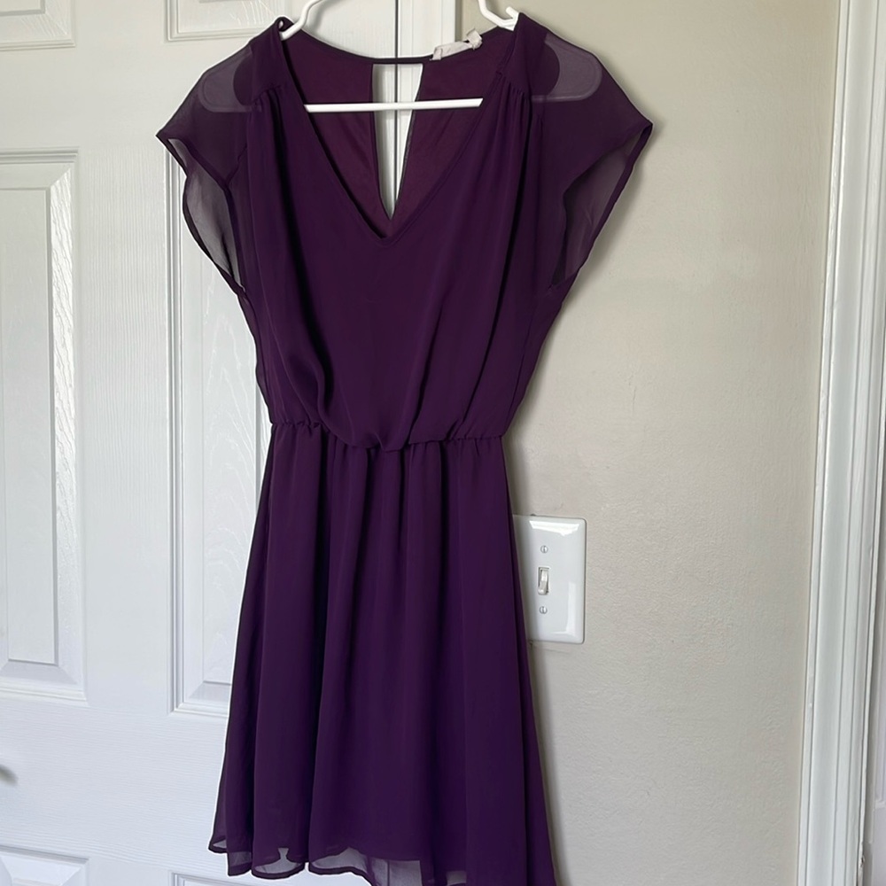 Lush women’s XS royal purple dress